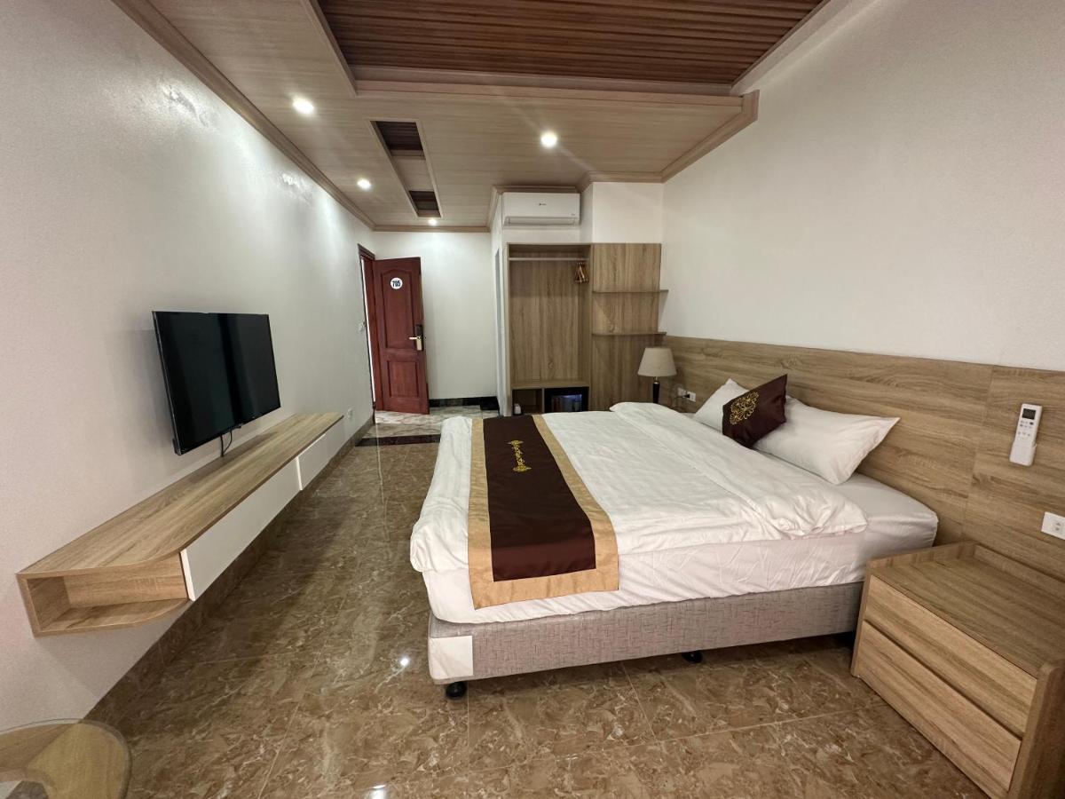 Ngoc Huyen Hotel Tam Ðảo Exteriör bild