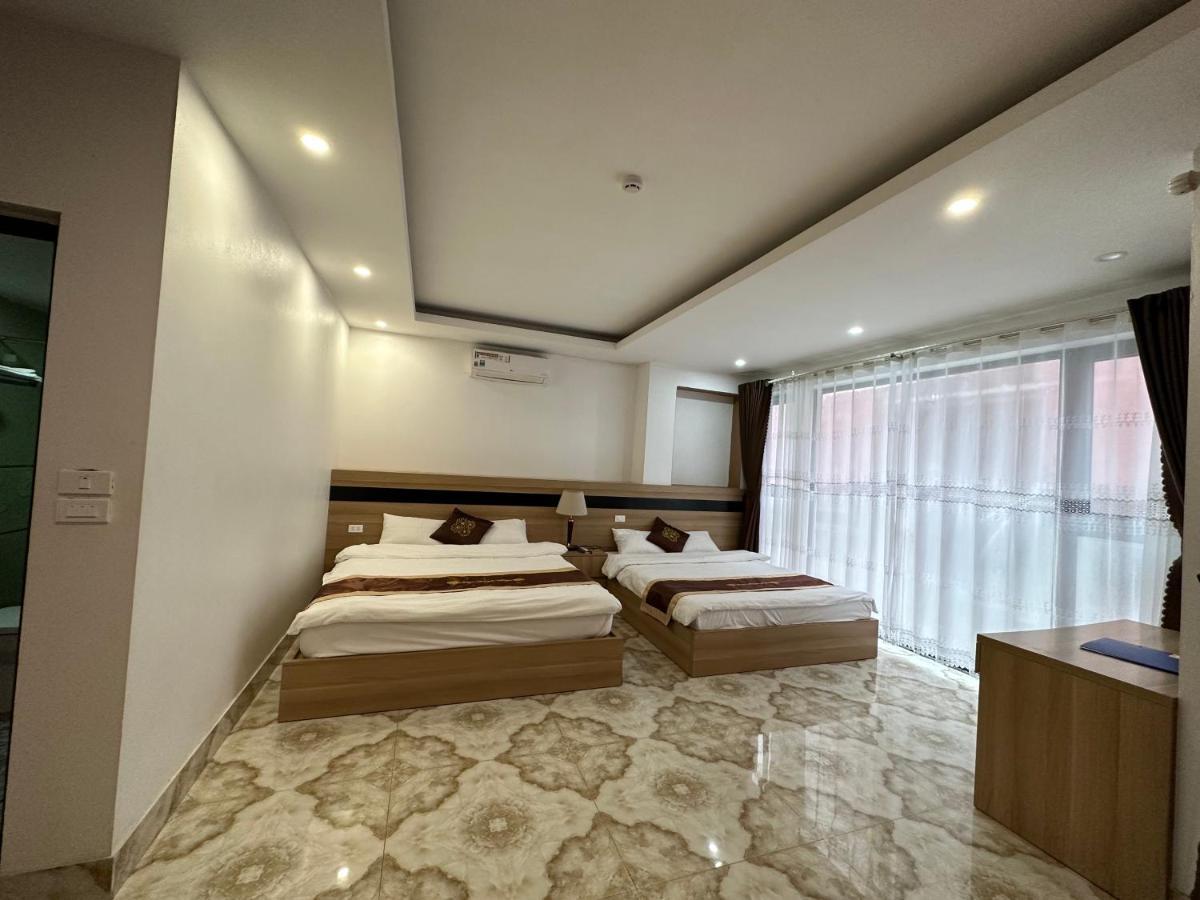 Ngoc Huyen Hotel Tam Ðảo Exteriör bild