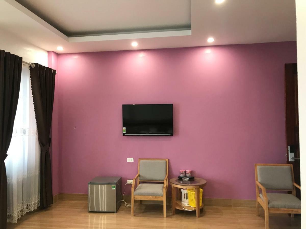 Ngoc Huyen Hotel Tam Ðảo Exteriör bild